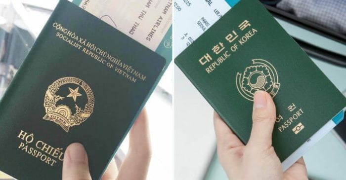 Việt Nam là quốc gia được miễn visa nhập cảnh nếu người nước ngoài có hộ chiếu Hàn.