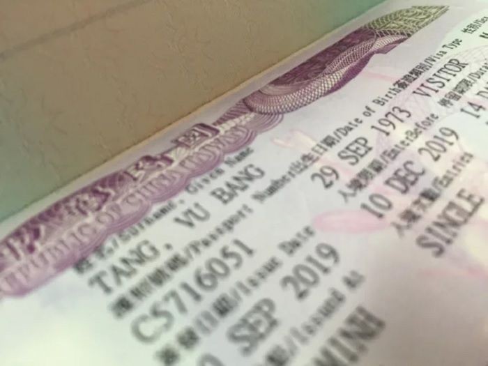Cần nộp đầy đủ giấy tờ để làm hồ sơ xin visa Đài Loan