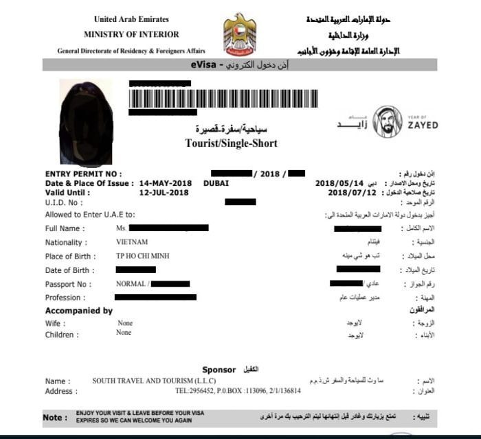 Thông tin hướng dẫn cấp visa Dubai online hiện nay cho bạn