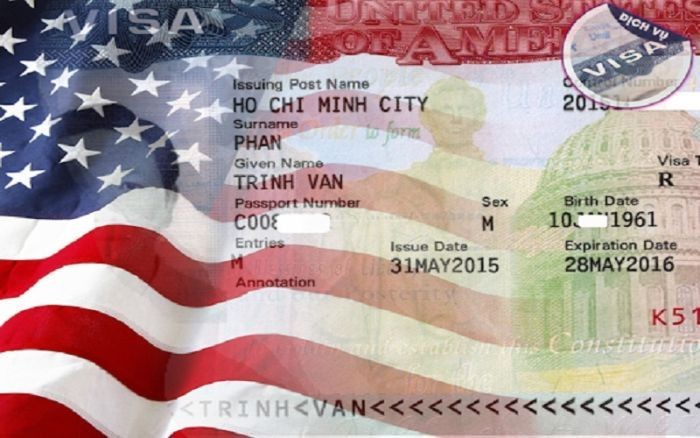 Mỗi loại visa phải đóng phí khác nhau  - chi phí làm visa đi Mỹ