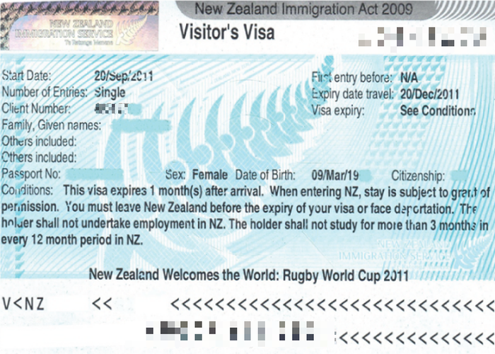 Bạn phải tìm hiểu những quy định xin visa của New Zealand - Bạn phải tìm hiểu những quy định xin visa của New Zealand - 