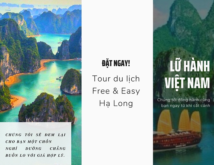 Đặt tour du lịch Free & Easy Hạ Long của lữ hành Việt Nam