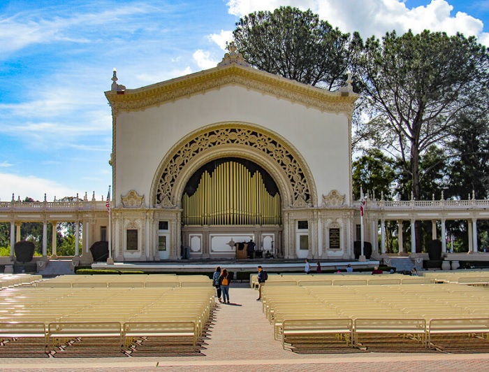 Spreckels Organ Pavilion công viên Balboa