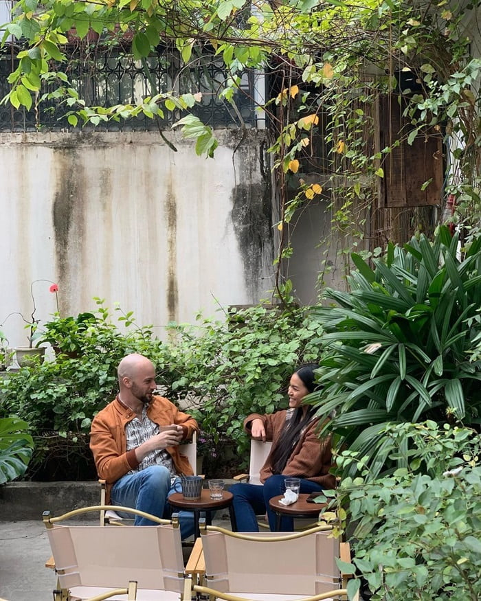 cafe sân vườn ở Hà Nội - Hidden Alley Hanoi