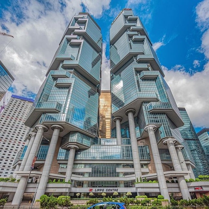 Lippo Centre - kiến trúc đẹp ở Hồng Kông