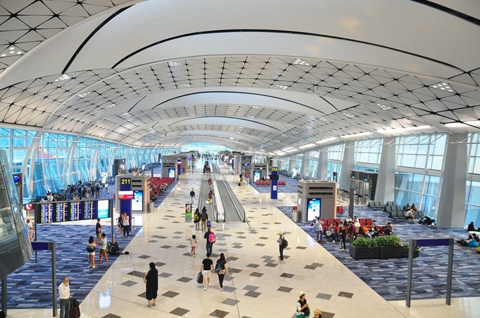 Sân bay quốc tế Hồng Kông - kiến trúc đẹp ở Hồng Kông