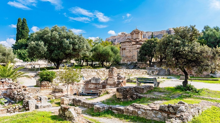 Agora cổ đại của Athens - di tích cổ ở Athens