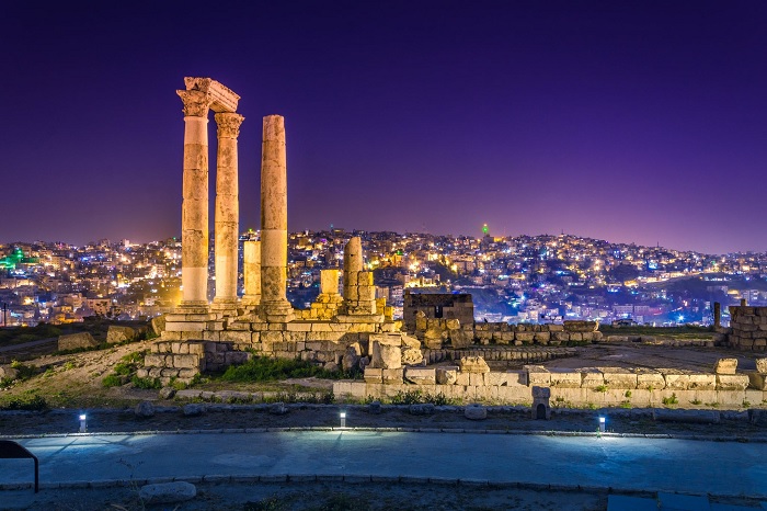 Thành cổ Amman - du lịch Amman
