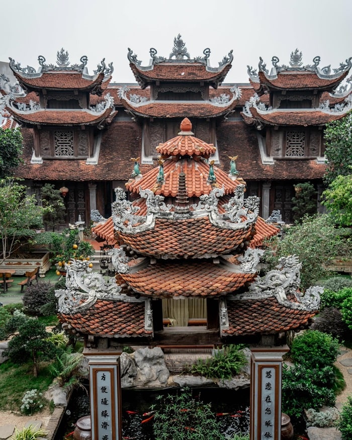 chùa Ngâu Thanh Trì - công trình