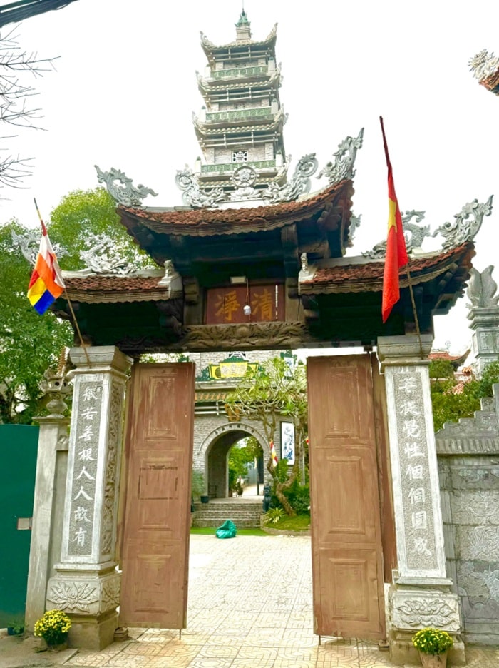 chùa Ngâu Thanh Trì - vị trí