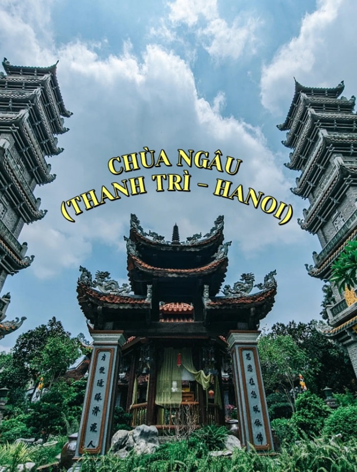 chùa Ngâu Thanh Trì - check in