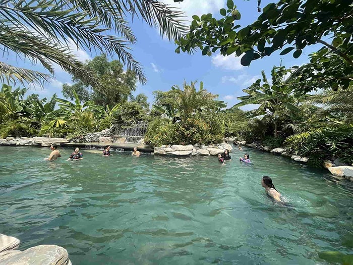 Chavi Garden Long An - Khu suối tắm