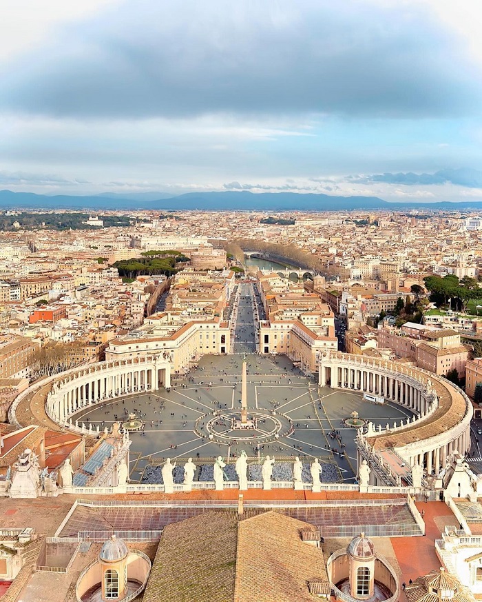 Vatican là thành phố nhỏ nhất thế giới nằm ở châu Âu