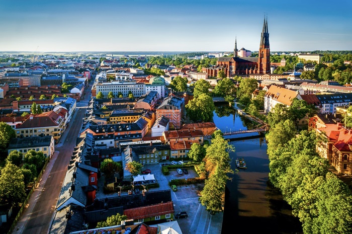 Thị trấn Uppsala Thụy Điển 