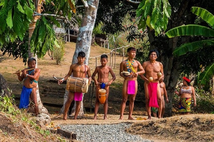 Thăm bộ lạc Embera là hoạt động không thể bỏ qua ở rừng nhiệt đới Gamboa Panama