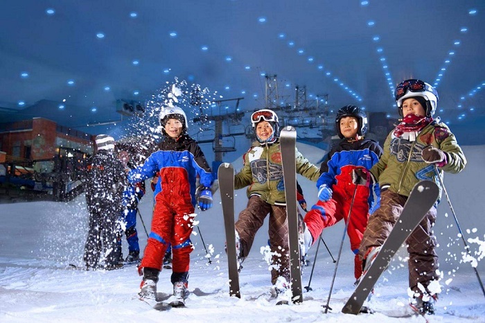 Ski Dubai cũng dành cho trẻ em - địa điểm dành cho trẻ em ở Dubai