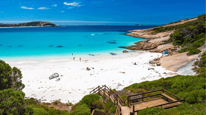 Bãi biển Blue Haven là bãi biển đẹp ở Úc không kém bãi biển Twilight Úc