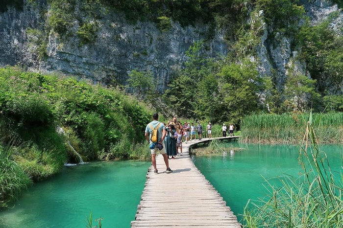 Vườn quốc gia hồ Plitvice là di sản thiên nhiên của châu Âu nổi tiếng
