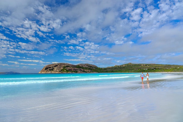 Vịnh Lucky là bãi biển đẹp ở Úc không kém bãi biển Twilight Úc