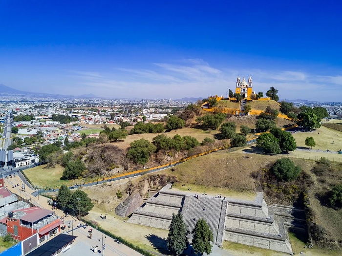 Kim tự tháp Cholula - kinh nghiệm du lịch Puebla