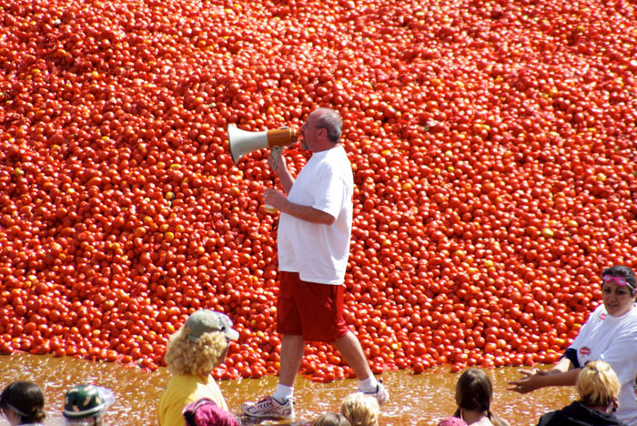 Độc đáo l?hội Tomatina 2019 tại Tây Ban Nha