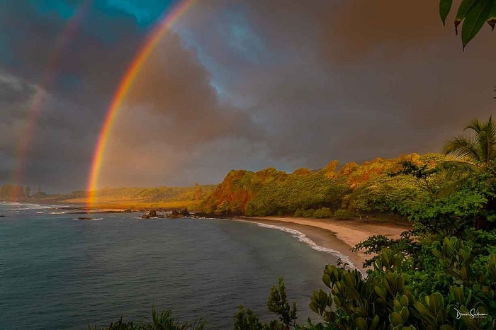 Hawaii là một trong những địa điểm ngắm cầu vồng đẹp nhất thế giới tuyệt vời nhất