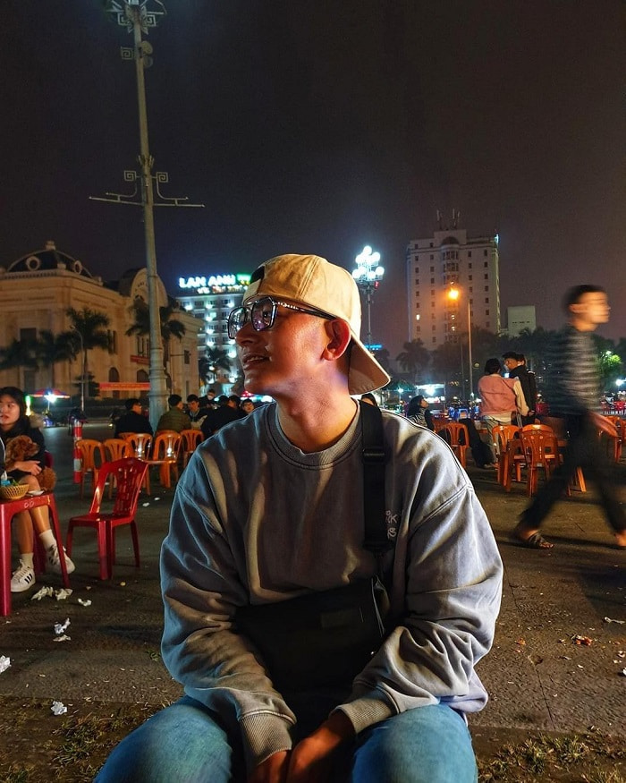 phố ăn đêm thành phố Thanh Hoá - Quảng trường Lam Sơn