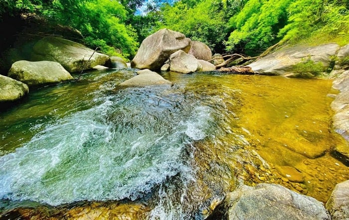 Cảnh sắc ở thác Savin Ninh Thuận