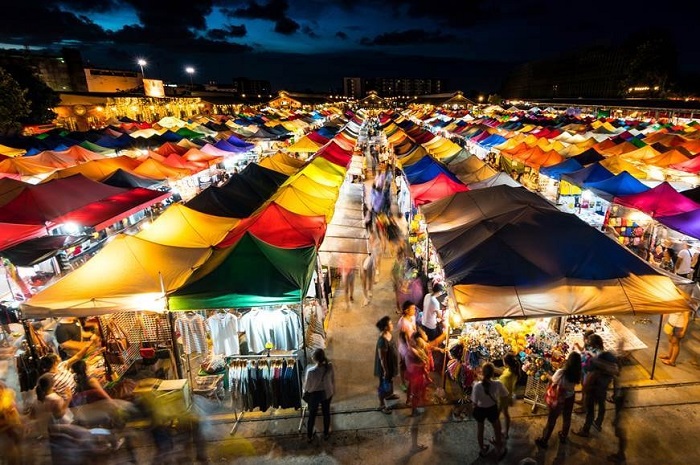 Ngắm cảnh chợ đêm Tây Ninh 