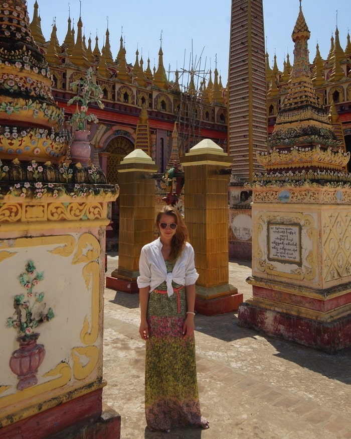 Tham quan chùa Thanboddhay Paya Myanmar