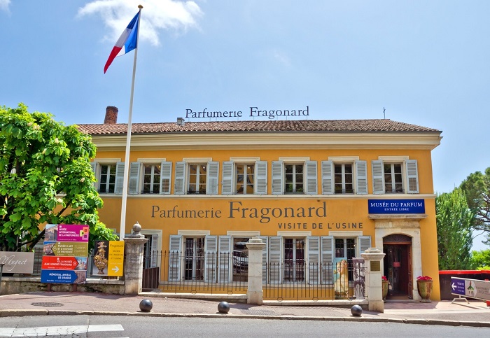 Cửa hàng nước hoa Fragonard thị trấn Grasse