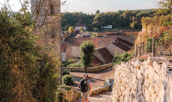Clamency - những ngôi làng ở Burgundy