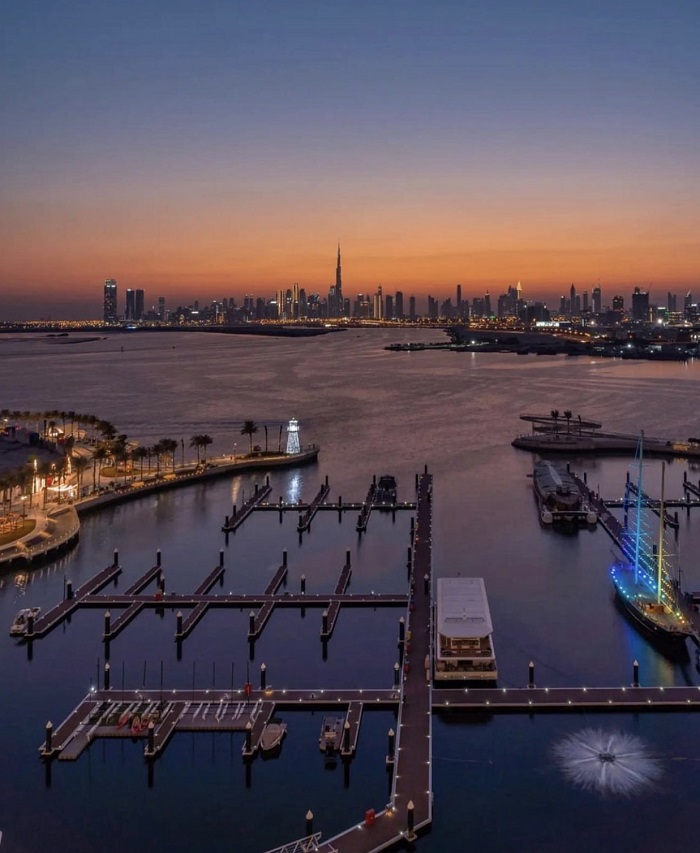 Cảng lạch Dubai  - Điểm ngắm cảnh The Viewing Point Dubai
