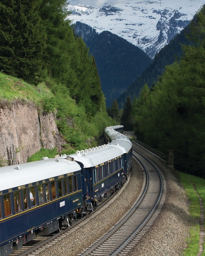 Venice Simplon-Orient Express là chuyến tàu hỏa nổi tiếng thế giới