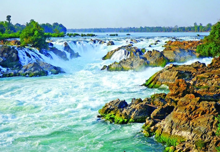 Thác Khone Phapheng là 1 trong những thác nước đẹp ở Lào