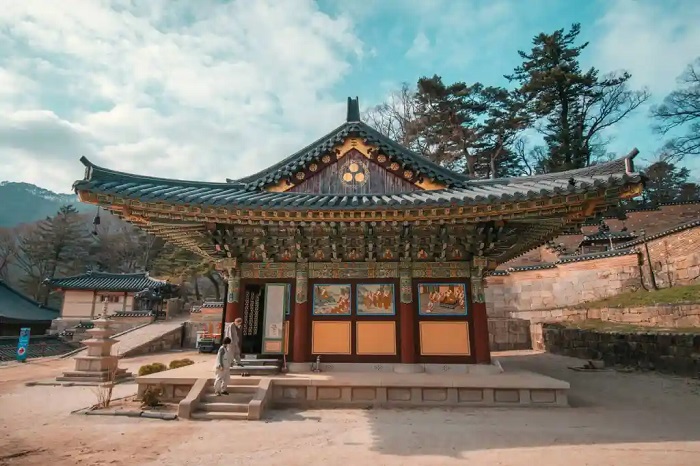 Daebirojeon ở chùa Haeinsa Hàn Quốc  