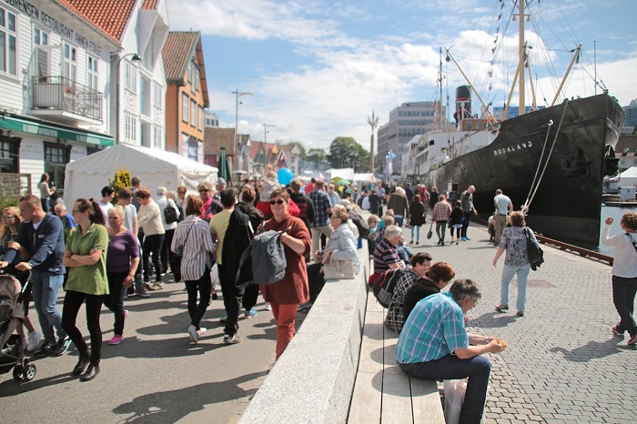 Bến cảng ở Trondheim  - du lịch Trondheim