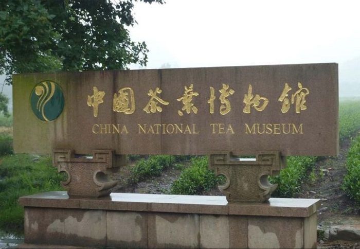 Tham quan bảo tàng trà Quốc gia Trung Quốc ở làng trà Long Tỉnh Trung Quốc