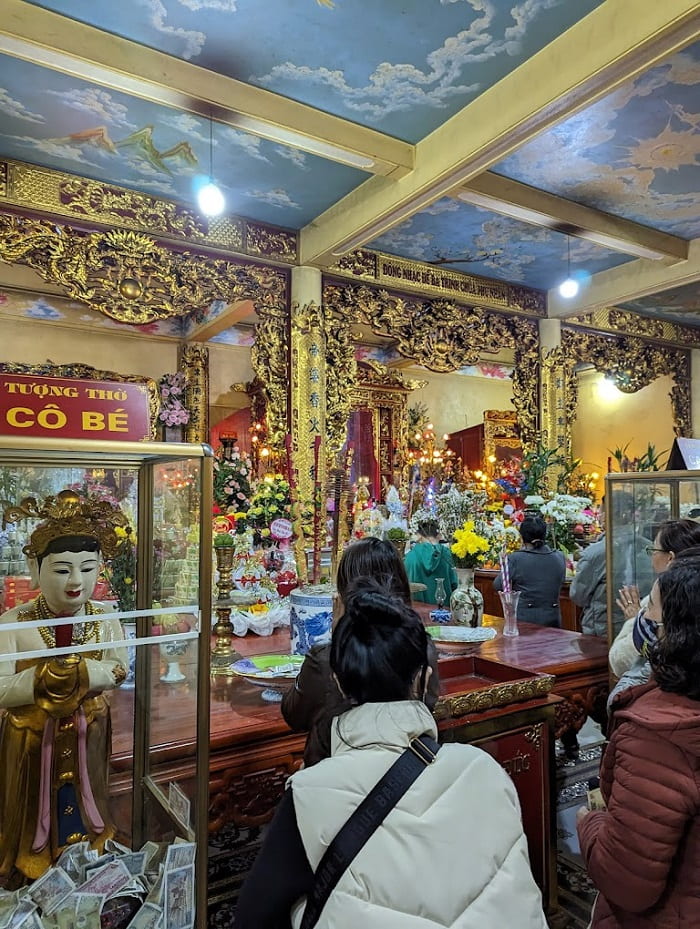 đền Bà Đế Hải Phòng - khu thờ tự
