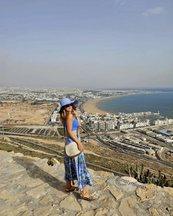 Agadir hiện đại là địa điểm tham quan nổi tiếng ở thành phố Agadir 
