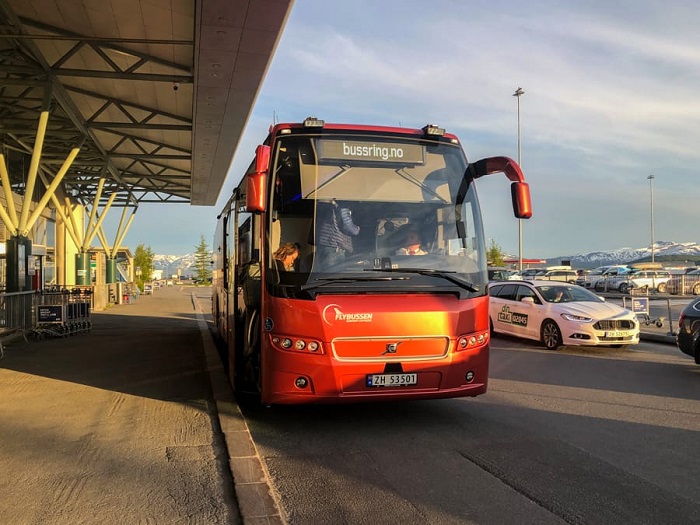 Xe buýt sân bay ở Tromso - du lịch Tromso