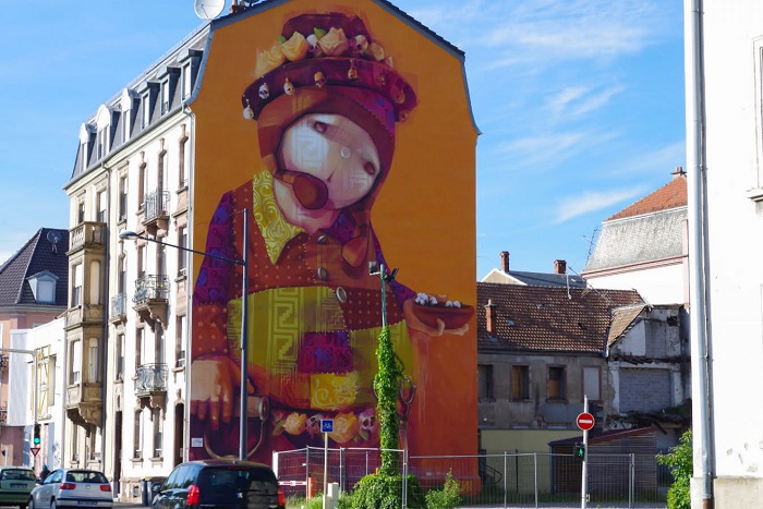 Tranh tường ở thành phố Mulhouse