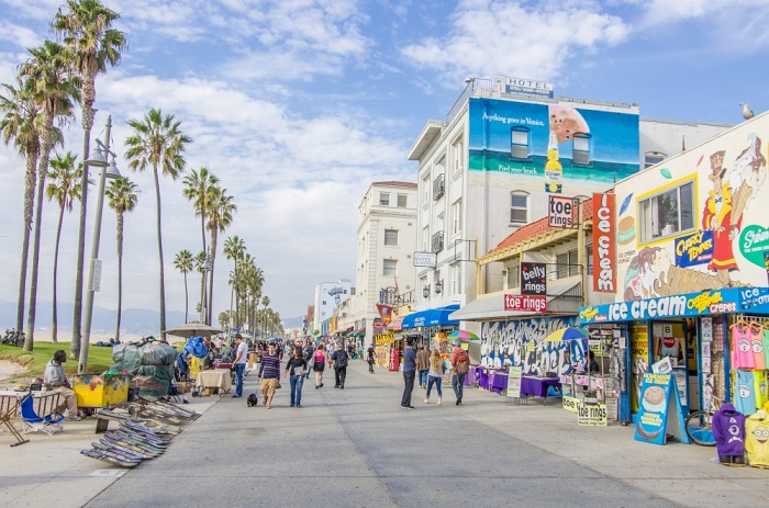 Bãi biển Venice - kinh nghiệm du lịch Los Angeles
