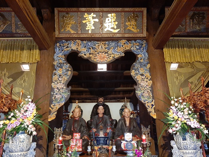 chùa Tiêu Dao Bát Tràng - nhà thờ Tổ