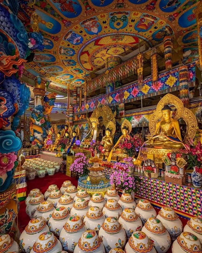 du lịch Tây Thiên Vĩnh Phúc - đại bảo tháp Mandala