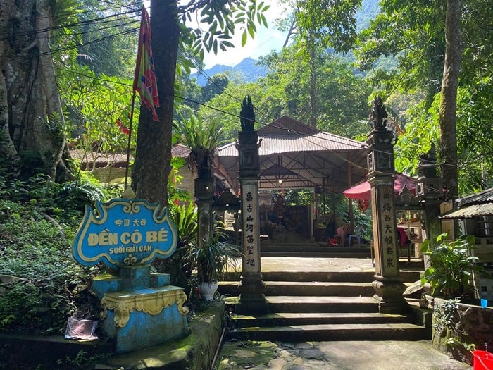 du lịch Tây Thiên Vĩnh Phúc - đền Cô Bé