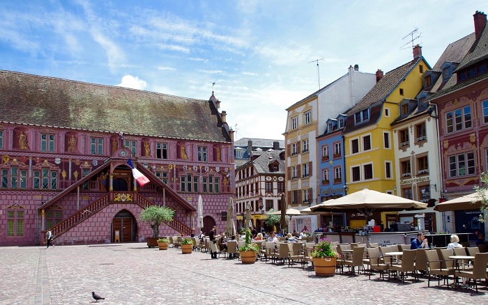 Trung tâm lịch sử nổi tiếng ở thành phố Mulhouse