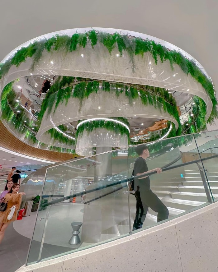 kinh nghiệm đi Lotte Mall Tây Hồ - kiến trúc
