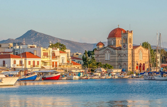 Bến cảng trên đảo Aegina - Du lịch đảo Aegina