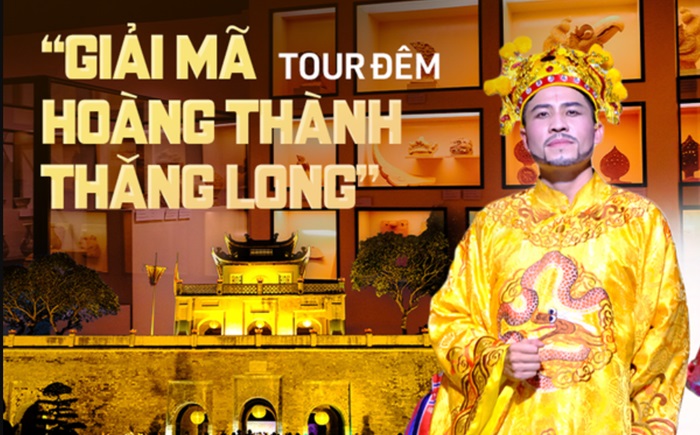 tour đêm Hà Nội - Hoàng thành Thăng Long